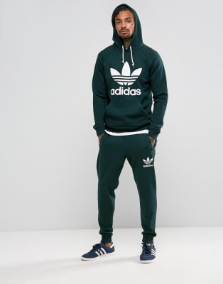adidas grüner jogginganzug