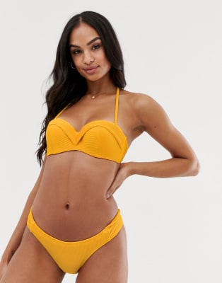 Pimkie Bikini C Tel Structur Asos