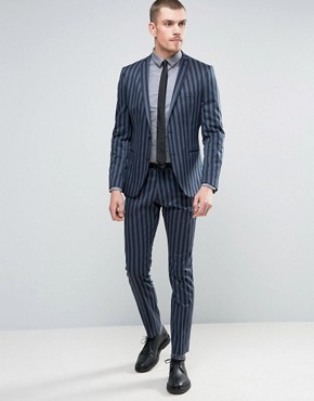 Men's Skinny Fit Suits | Skinny Pants & Blazers | ASOS