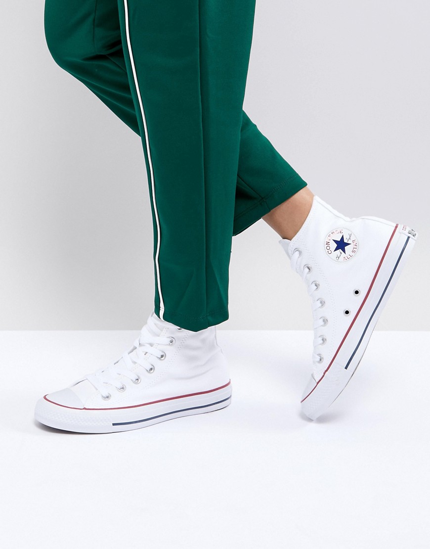 Imagen principal de producto de Zapatillas hi-top blancas All Star de Converse - Converse