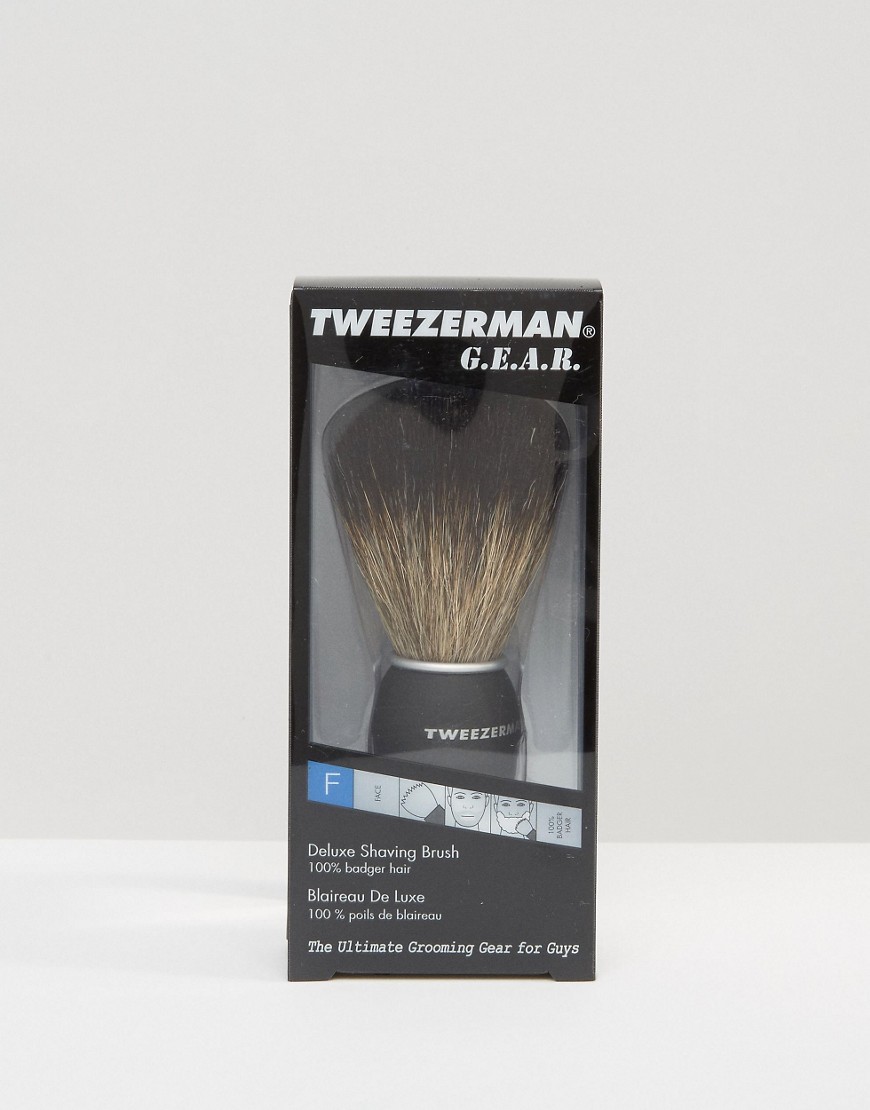 Кисточка для бритья Tweezerman Deluxe - Мульти