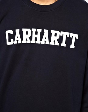Image 1 of Carhartt Crew Sweatshirt College Logo