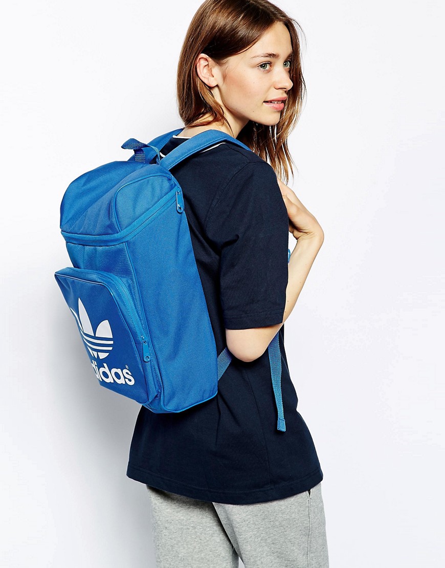Image 3 of Adidas Originals Classic Backpack in Blue
