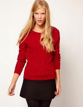 Image 1 of Vanessa Bruno Athé Cable Knit Sweater