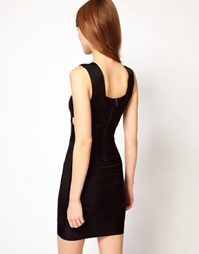 Image 2 of French Connection Bandage Bodycon Dress