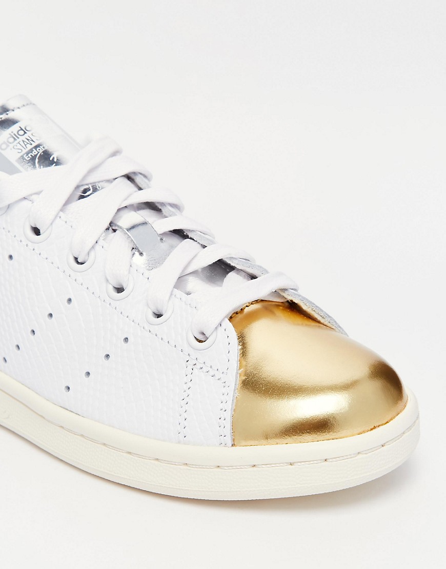 adidas stan smith with metal toe cap 