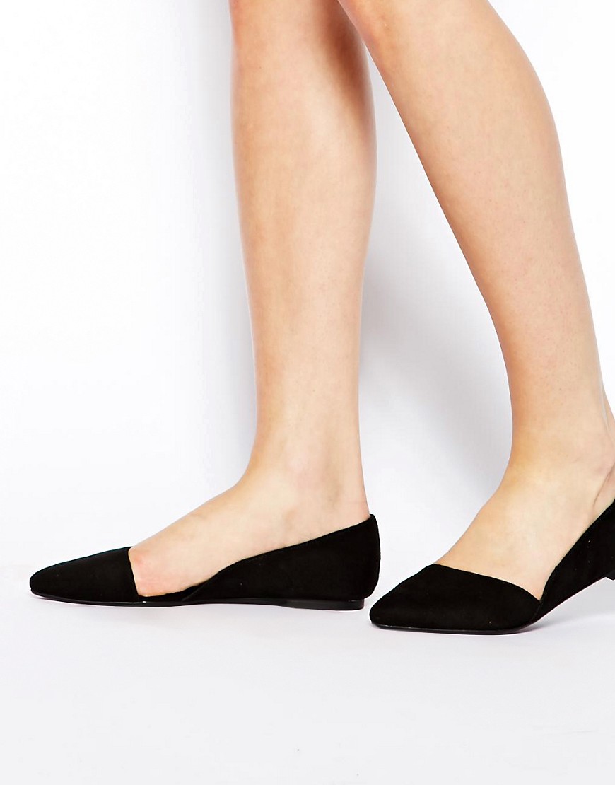 new look pointed flats