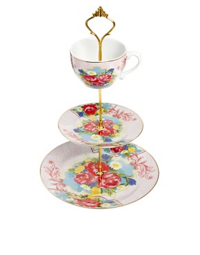 Image 1 of ASOS Teacup Saucer Jewellery Stand