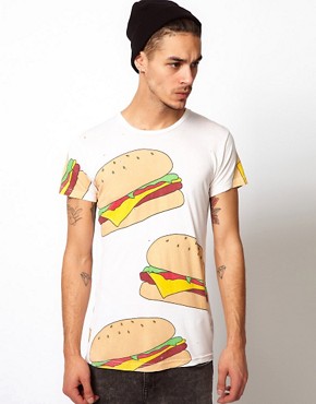 Horace T-Shirt with Burger Print