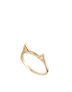 Image 1 of ASOS Cat Ears Ring