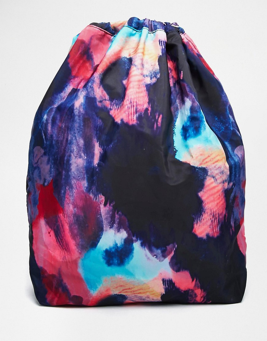 Image 1 of Monki Mimmi Nylon Drawstring Duffel Bag