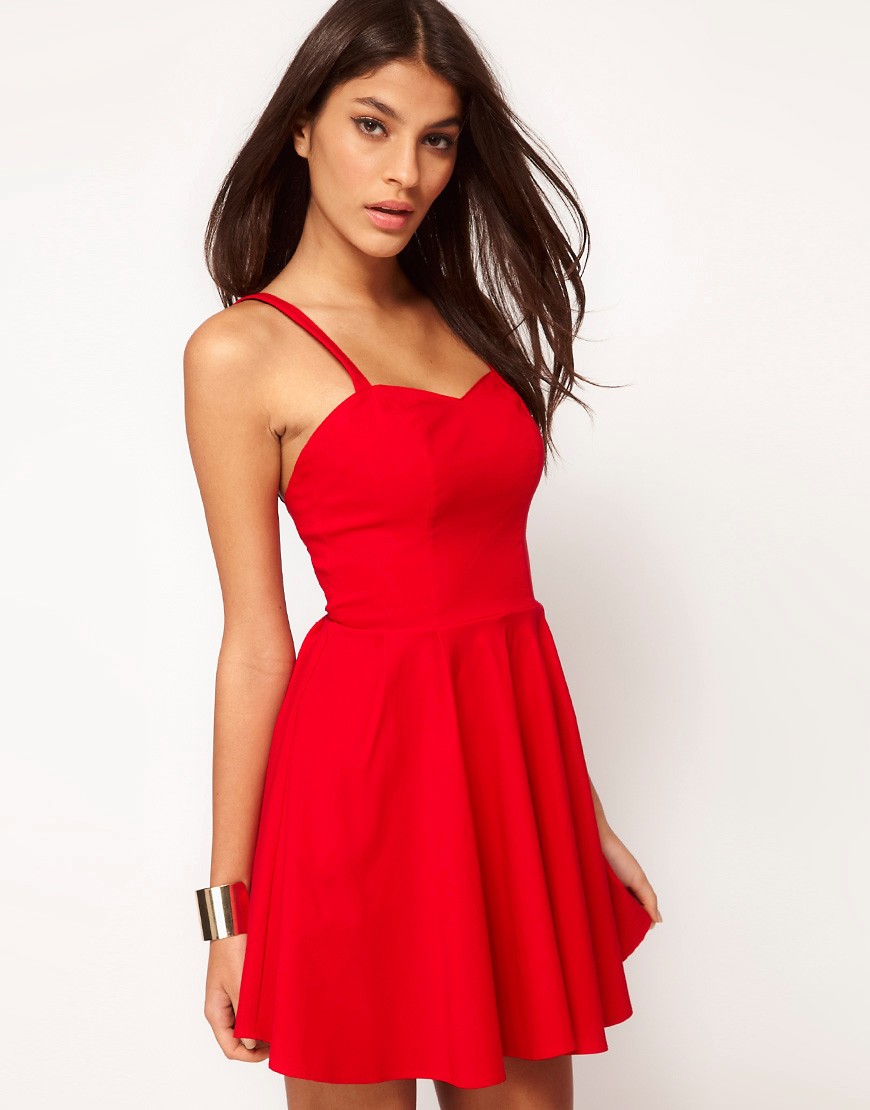 Asos Red Dresses