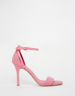 zapatos tacón rosa