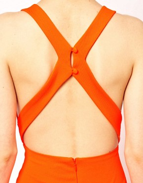 Image 3 of Aqua Concept Maxi Dress With Cross Open Back