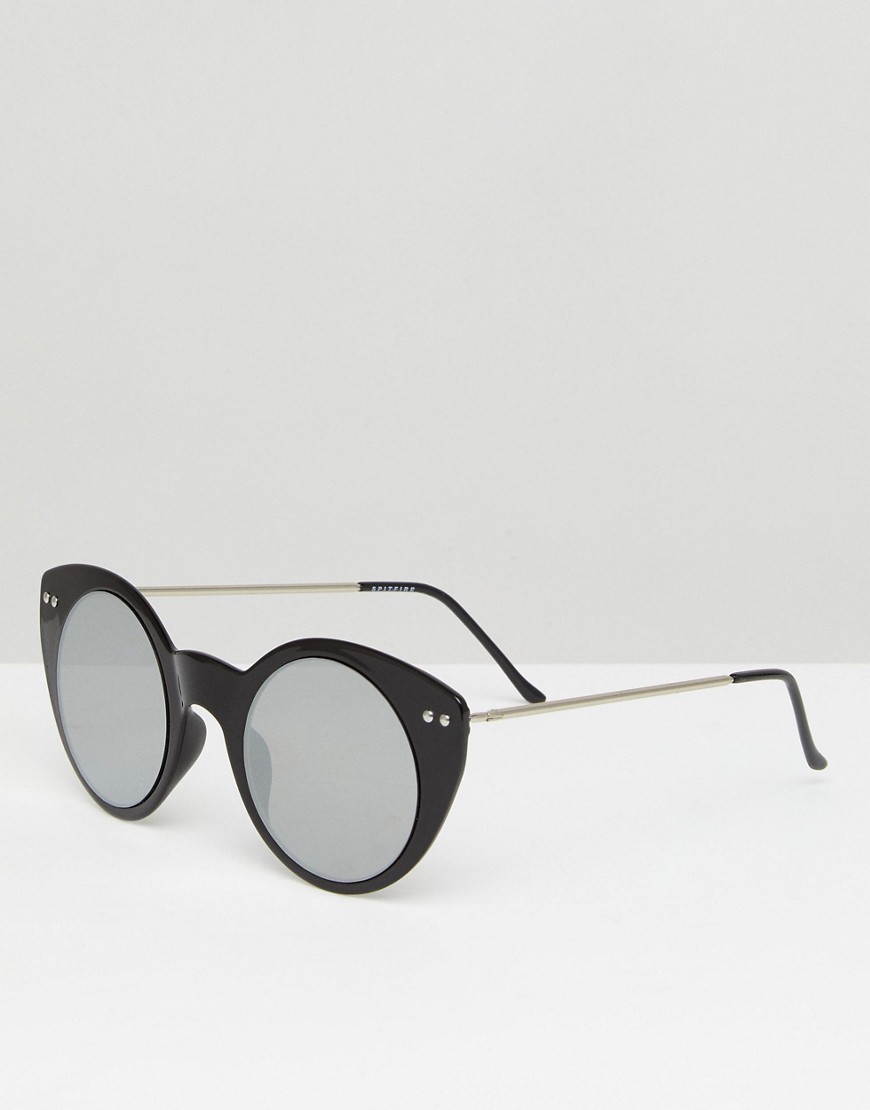 Черные солнцезащитные очки кошачий глаз Spitfire - Черный