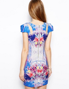 Image 2 of Ginger Fizz Shift Dress In Mirror Mirror Print