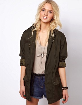 Image 1 of ASOS Army Parka