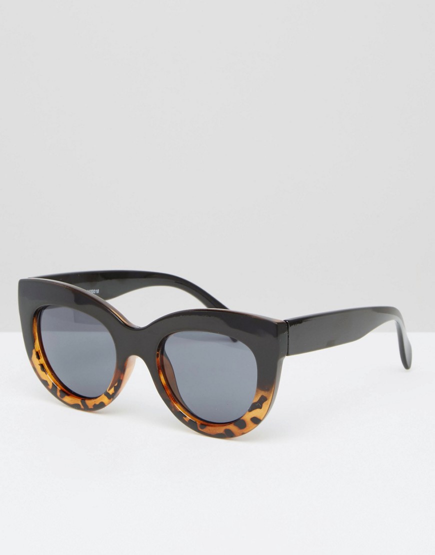 Image 1 of ASOS Cat Eye Sunglasses In Chunky Frame