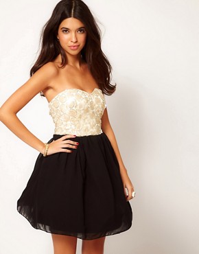 Image 1 of Rare Skater Dress With Sequin