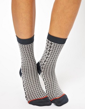 Image 2 of Paul Smith Star Dogtooth Socks