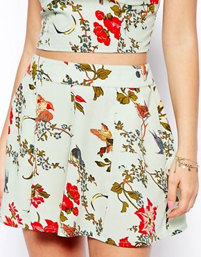 Image 3 of ASOS PETITE Exclusive Shorts in Floral Print