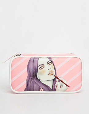 Image 1 of Kelly Thompson Limited Edition Lipstick Gal Vanity Pouch