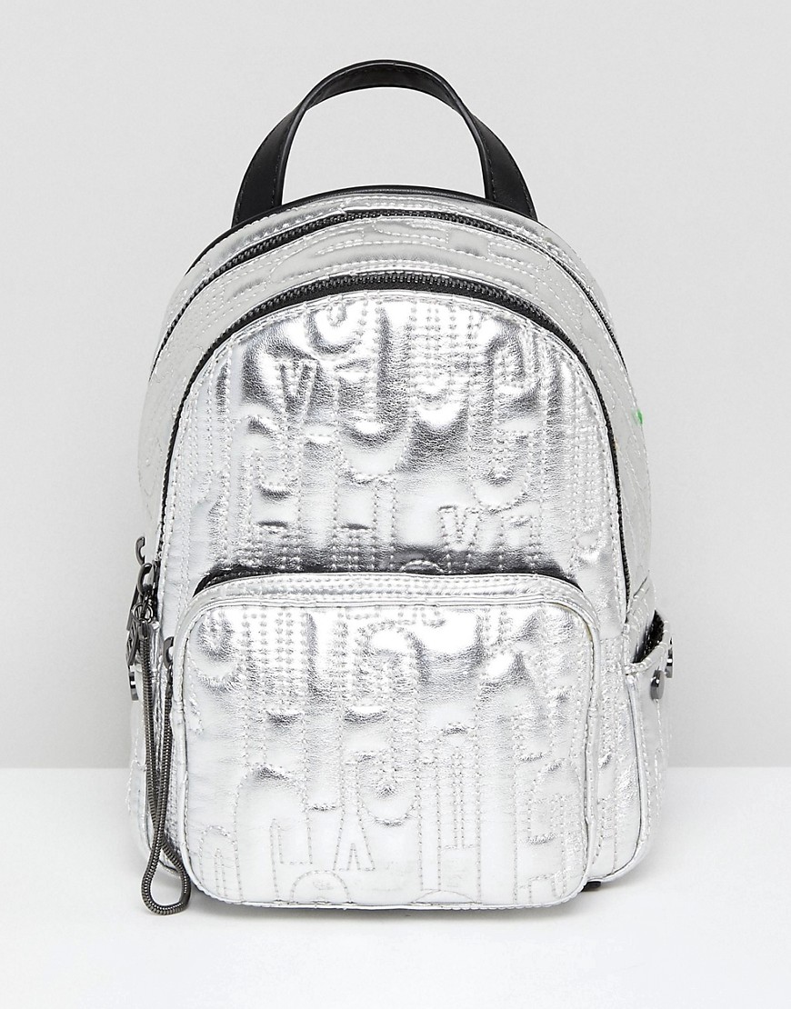 Миниатюрный рюкзак с тиснением логотипа Juicy By Juicy Couture
