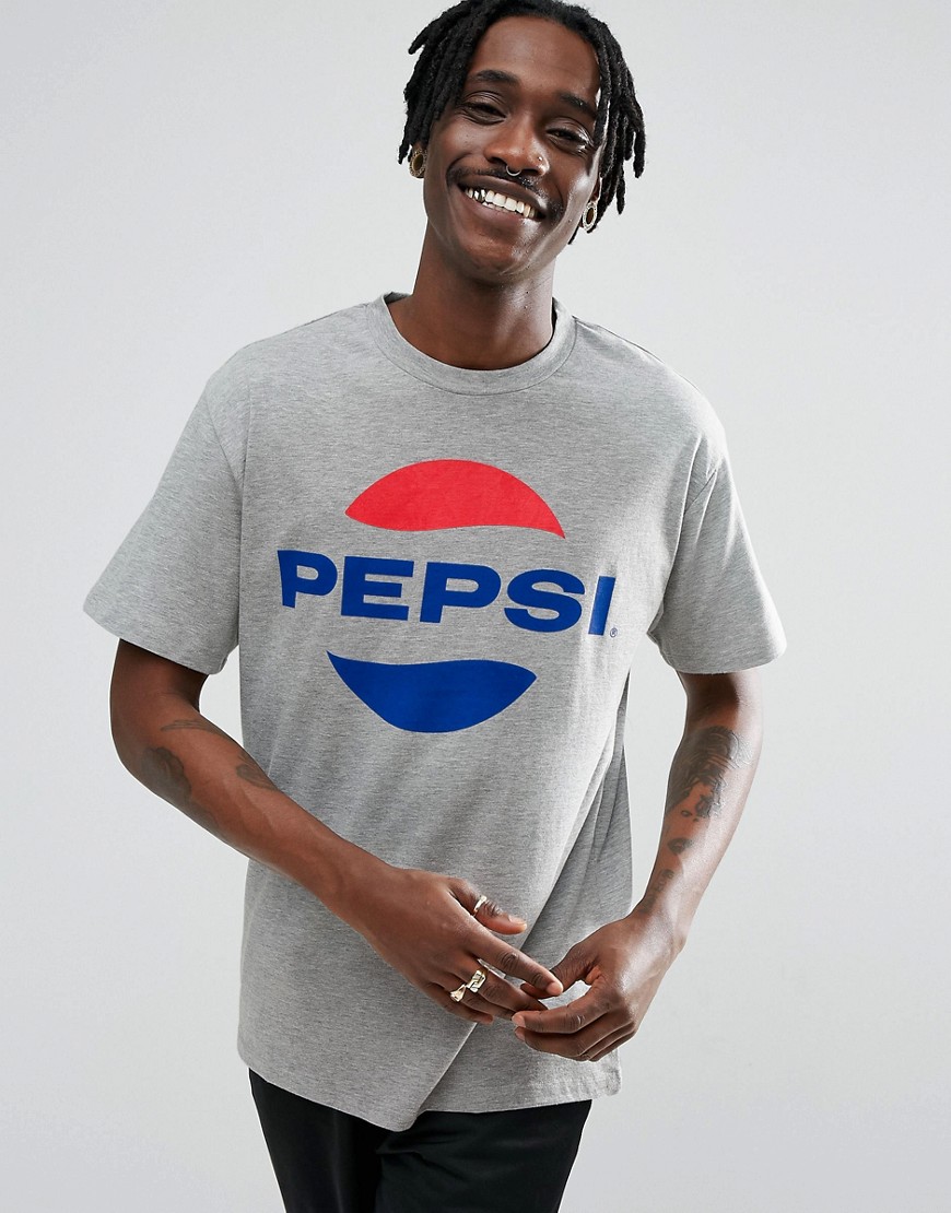 Серая футболка с логотипом Sweet SKTBS x Pepsi - Серый