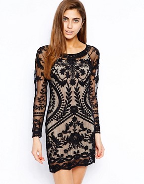 Goldie All Over Lace Bodycon Dress 