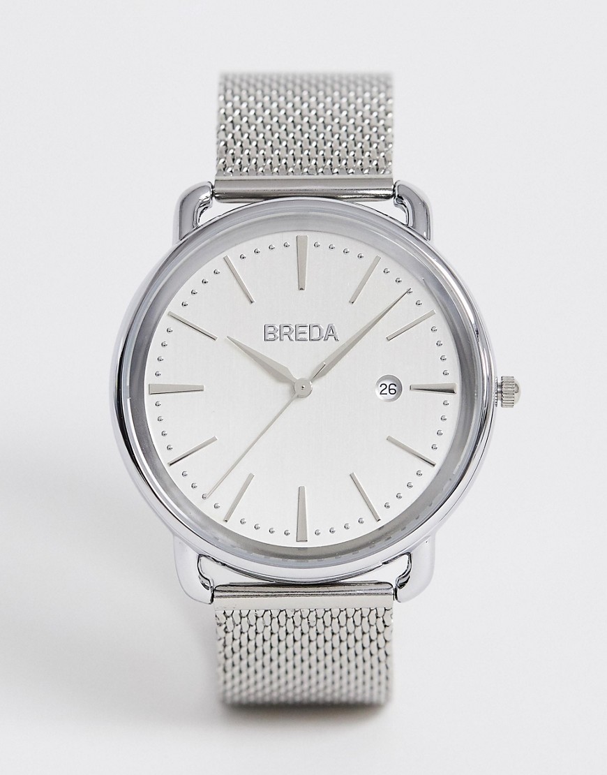 Часы Breda Linx - Серебряный