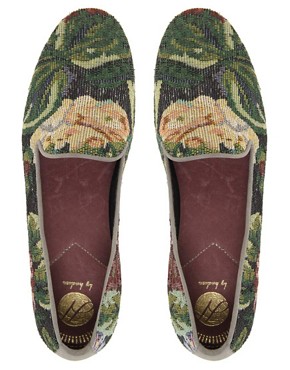 Image 3 of H by Hudson Bolero Tapestry Slipper Shoes