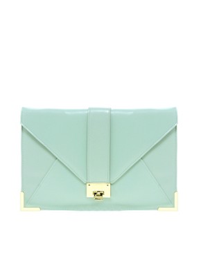 Image 1 of ASOS Clutch Bag With Strap And Fitting