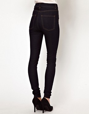 Image 2 of Just Female High Waisted Skinny Jeans