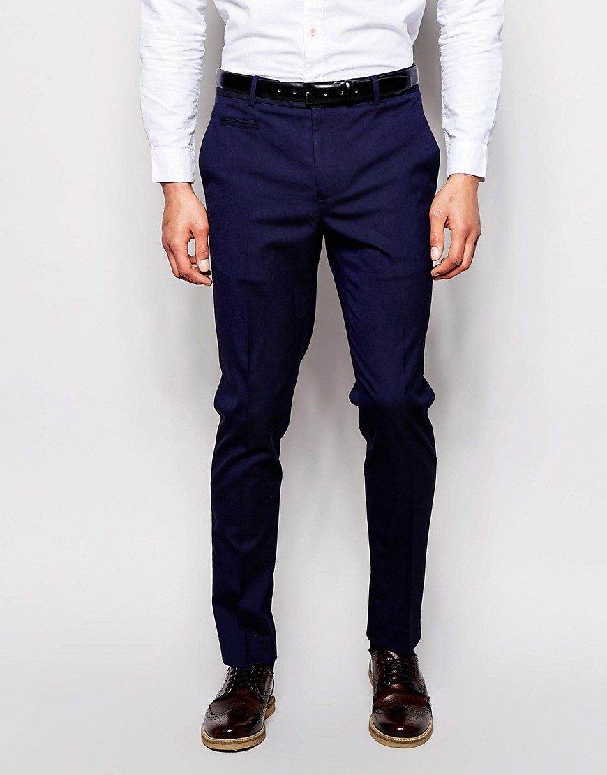 Мужские синие брюки мужские с чем носить фото