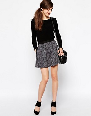 French Connection Malik Skirt in Mohair 