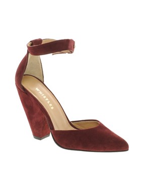 Image 1 of Whistles Mai Tai Ankle Strap Court Shoes