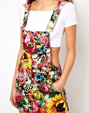 Image 3 of Joyrich Blossom Pinafore Dress