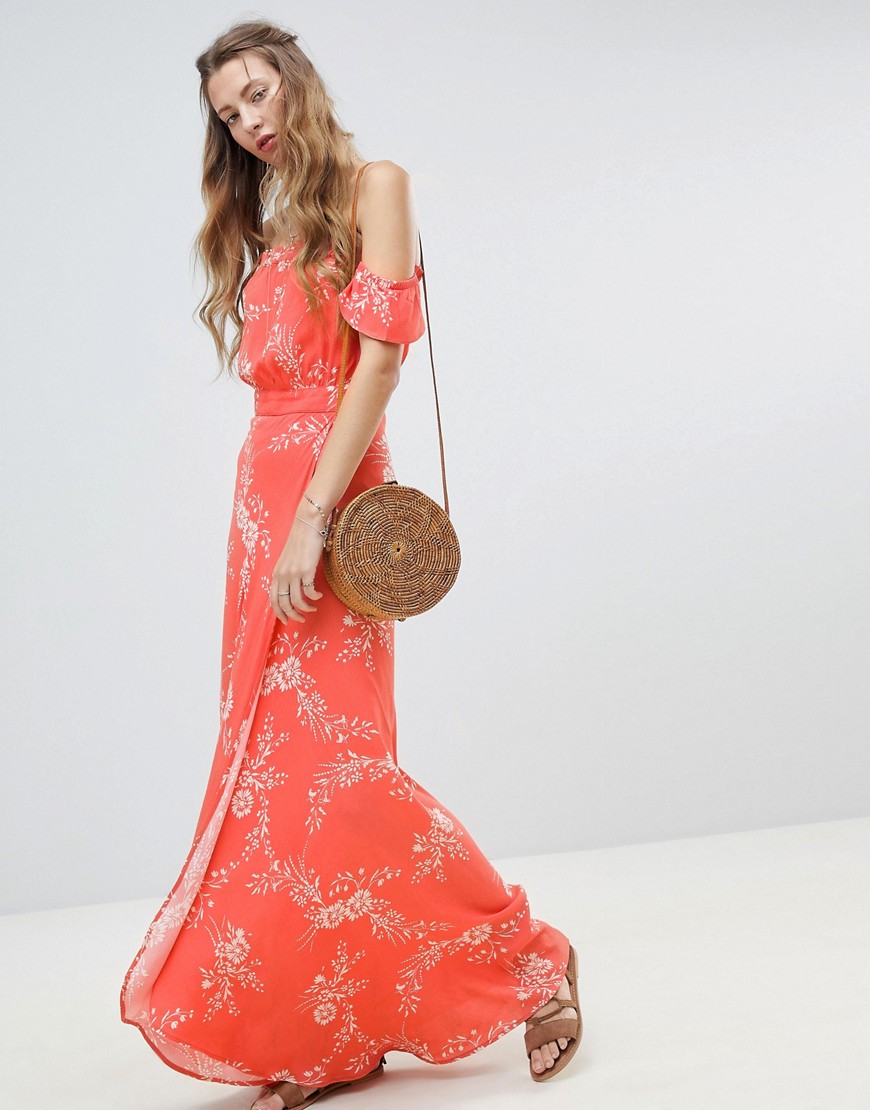 Imagen principal de producto de Vestido largo con estampado floral Bella de Flynn Skye - Flynn Skye