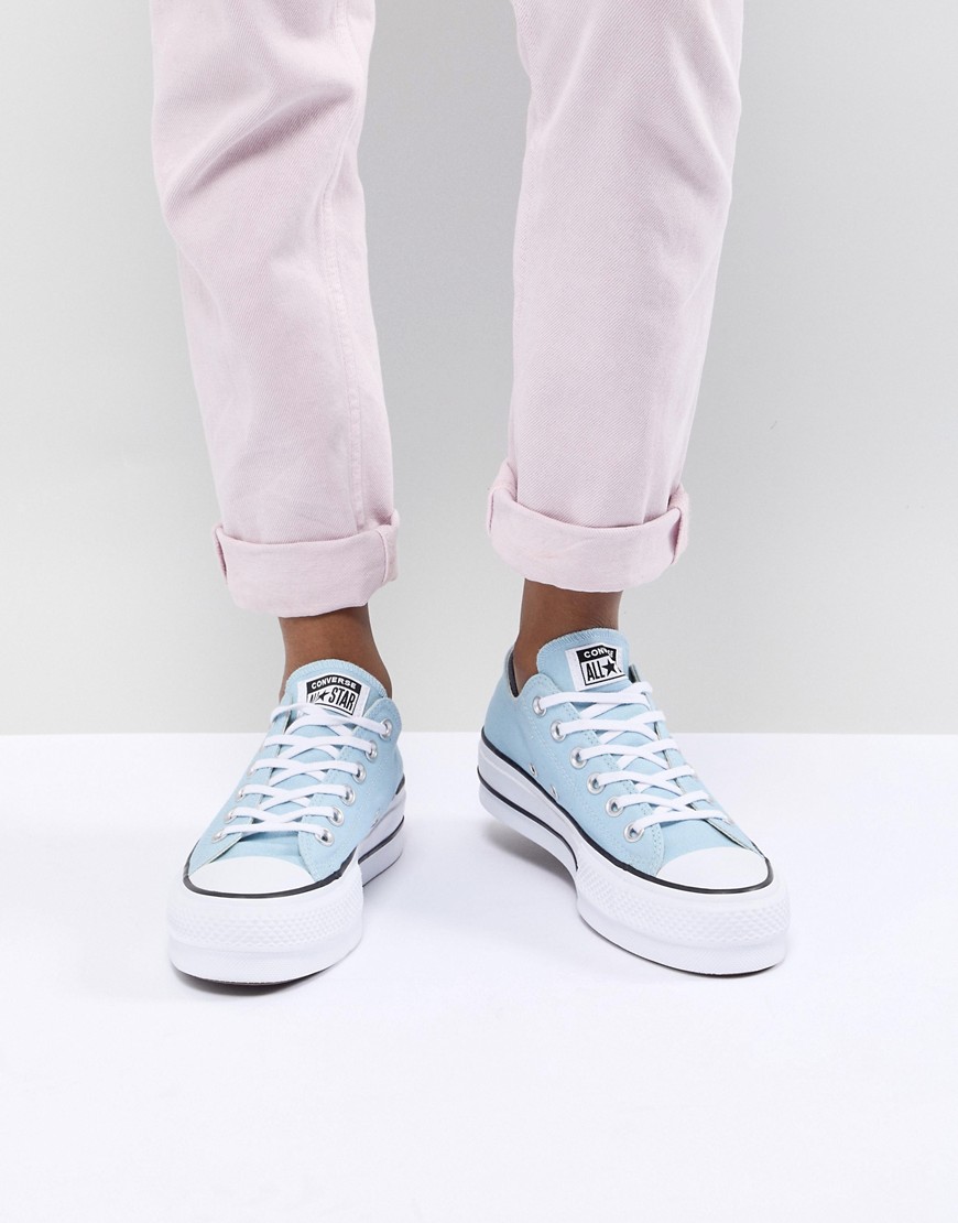 Imagen principal de producto de Zapatillas de deporte con plataforma en azul Chuck Taylor All Star de Converse - Converse