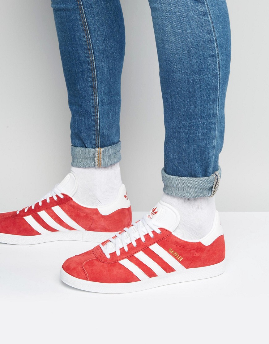 Imagen principal de producto de Zapatillas de deporte rojas Gazelle s76228 de adidas Originals - adidas Originals