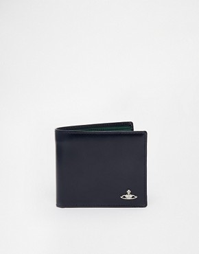 Vivienne Westwood Bicoloured Leather Billfold Wallet