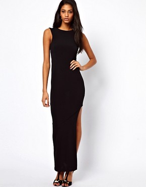 Image 1 of ASOS Maxi With Square Side Cut Out