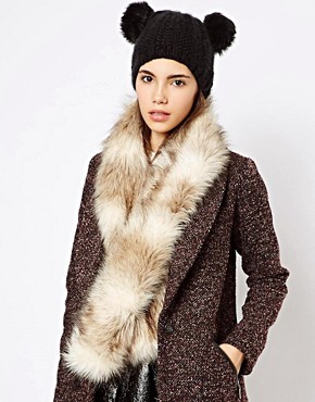 New Look Faux Fur Scarf