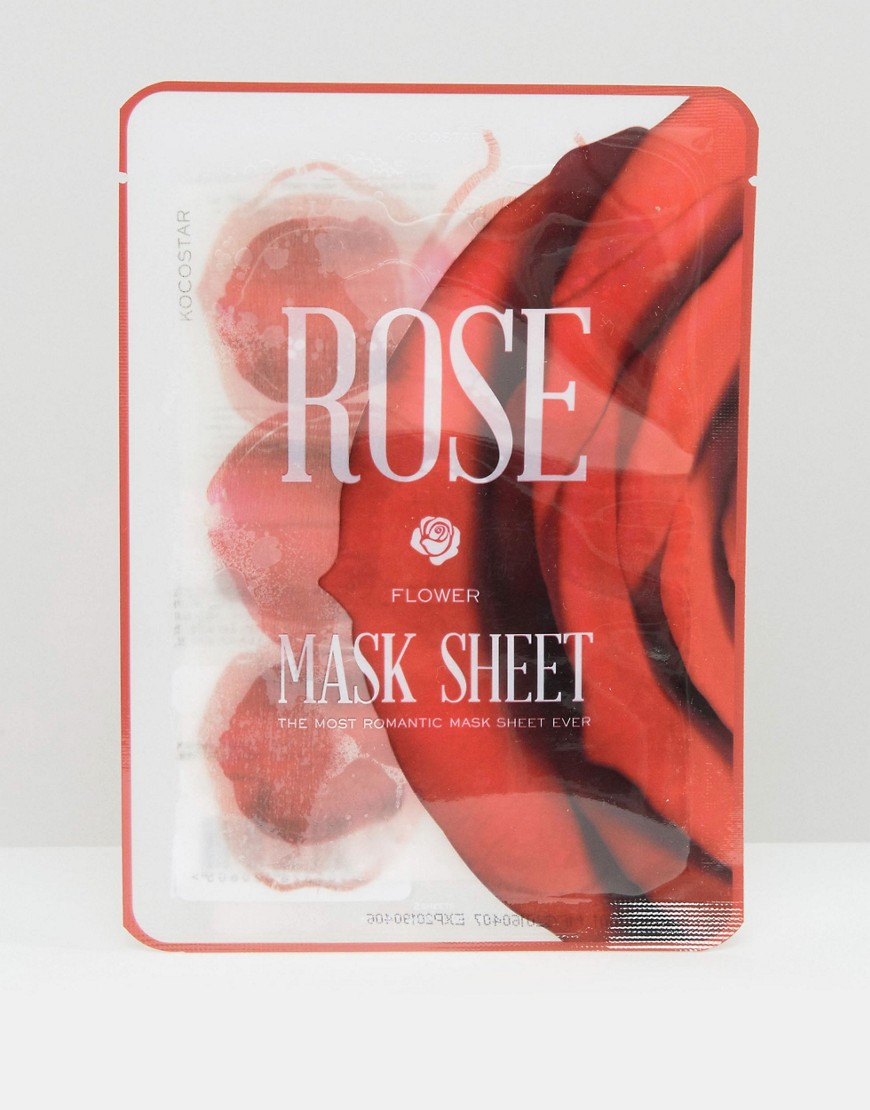 Маска для лица в виде лепестков розы Kocostar - Бесцветный