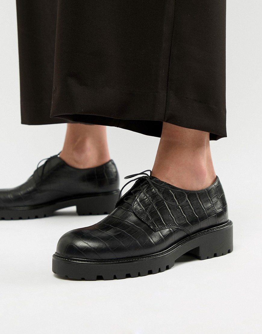 Imagen principal de producto de Zapatos de cuero de efecto cocodrilo con cordones Kenova de Vagabond - Vagabond