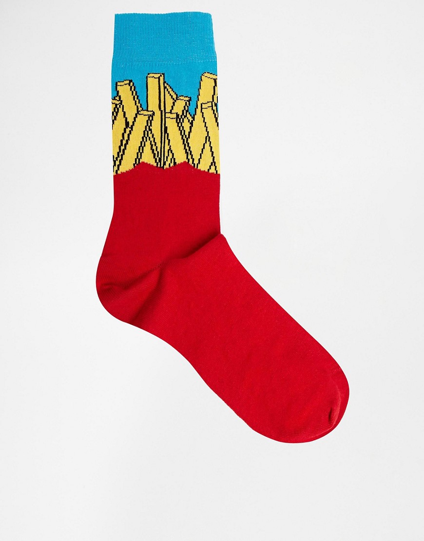 Crude French Fries Socks Backseries Pictures to pin on Pinterest
