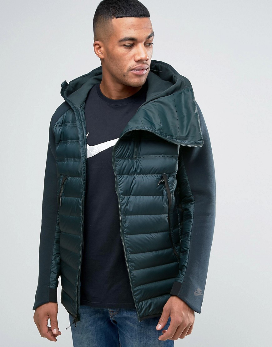 Green Nike Quilted jacket for men - REF:4406158 | Cheap fashion ...