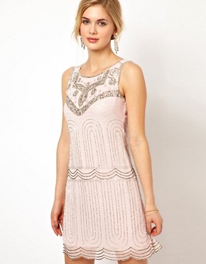 Image 1 of Frock and Frill Deco Sequin Shift Dress
