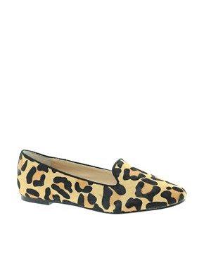 Image 1 of Dune Kozzie Leopard Print Slipper Shoe
