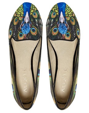 Image 2 of ALDO Abegaila Peacock Slipper Shoes